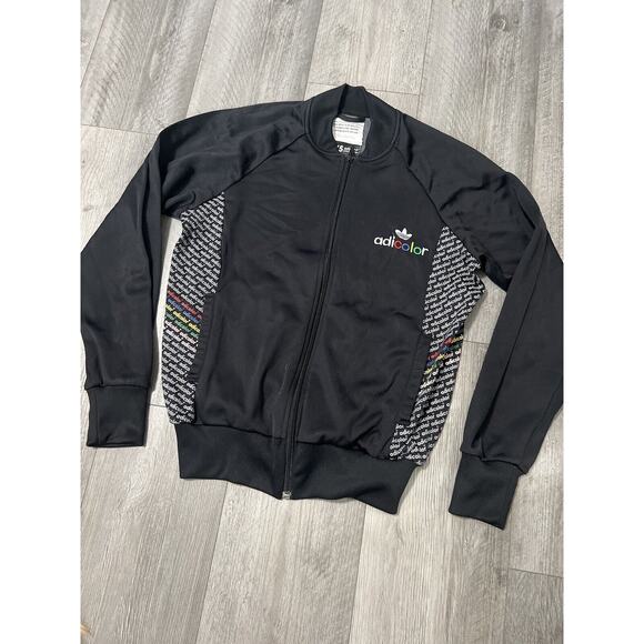 Adidas Originals Adicolor Tracksuit Jacket Women Sz M - Picture 1 of 5